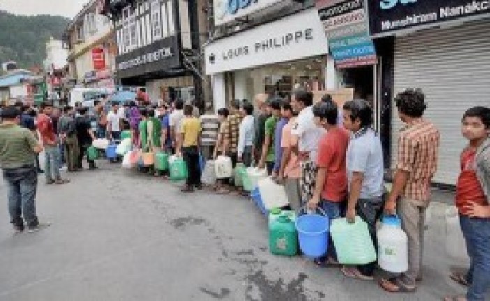 Shimla in the throes of a water crisis