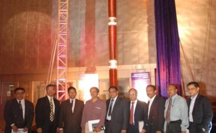 AREVA T&D India successfully flags off India’s first 1200 kV Capacitive Voltage Transformer