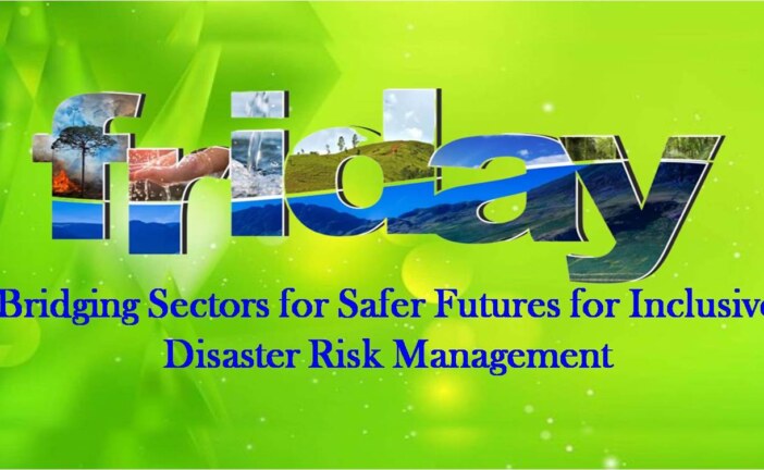 Bridging Sectors for Safer Futures for Inclusive Disaster Risk Management