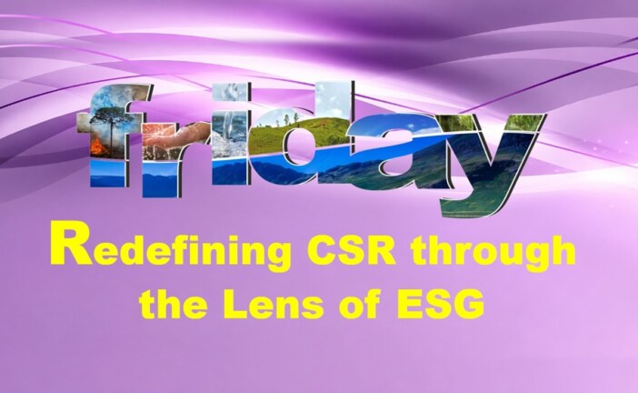 Redefining CSR through the Lens of ESG